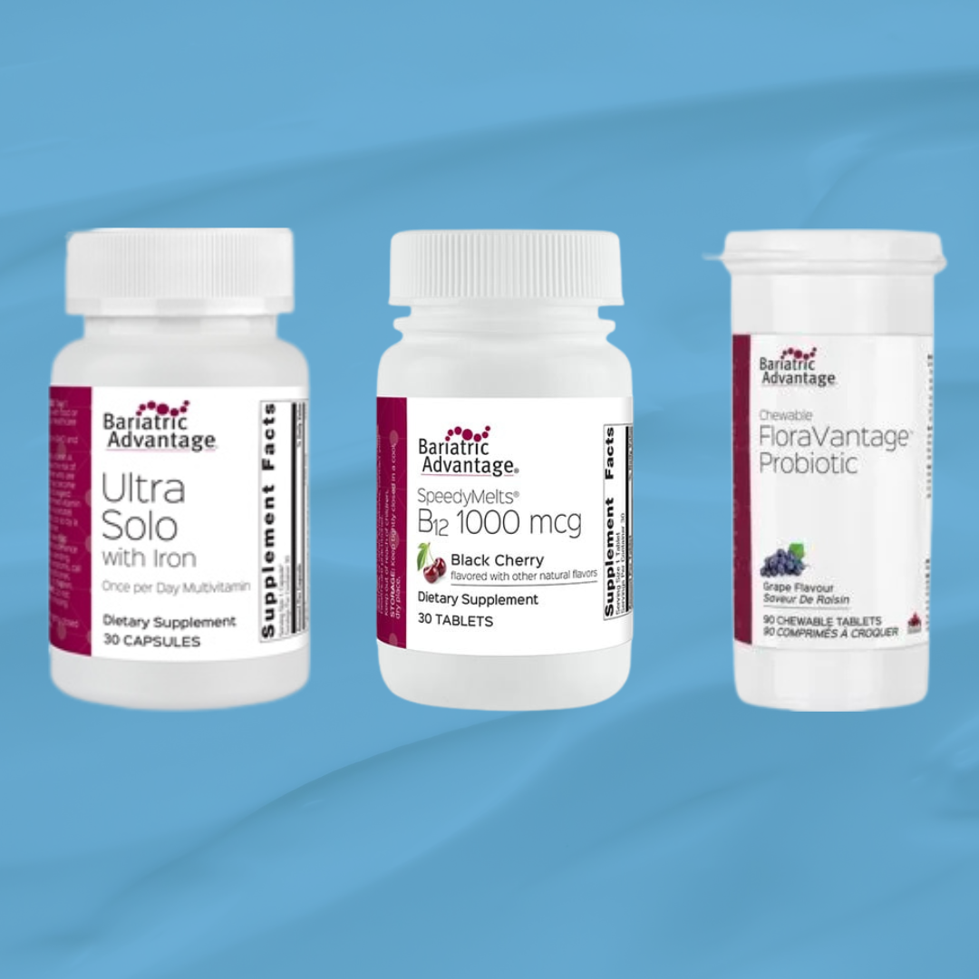 Bundle- Multi Solo Capsule, B12, and Probiotic (NO Calcium)- Gastric Sleeve/Bypass