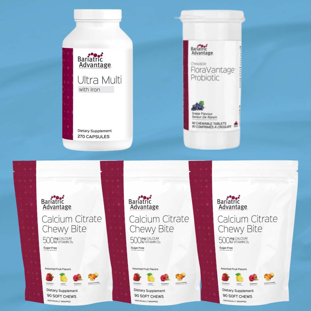 Bundle- Multi Ultra Capsule with Iron – Gastric Sleeve/Bypass (3 bags of calcium)