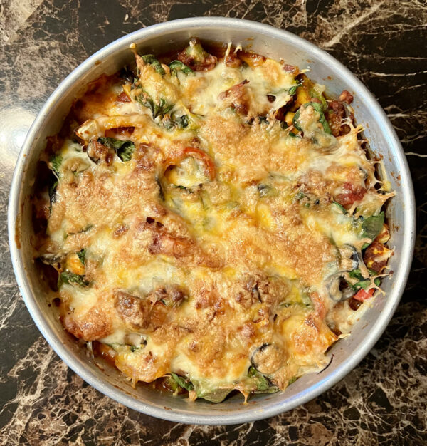 Crustless Protein Pizza