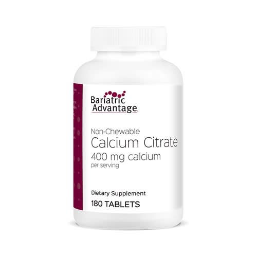 Calcium Citrate Tablet - 200mg, 180 ct (Bariatric Advantage)