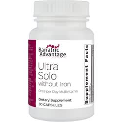 Multi- Ultra SOLO Capsule WITHOUT Iron (Bariatric Advantage)