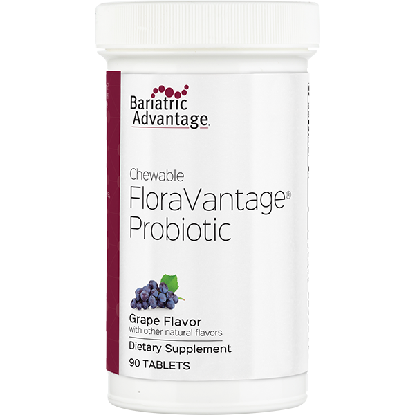 Probiotic FloraVantage Chewable Grape flavor 90 ct (Bariatric Advantage)